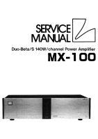 Luxman MX-100-Service-Manual